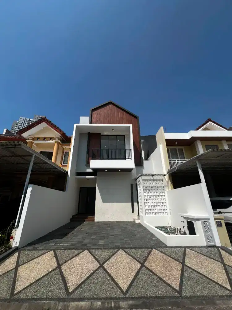Dijual Rumah Baru Modern Scandinavian Mewah Pakuwon City,Jawa Timur