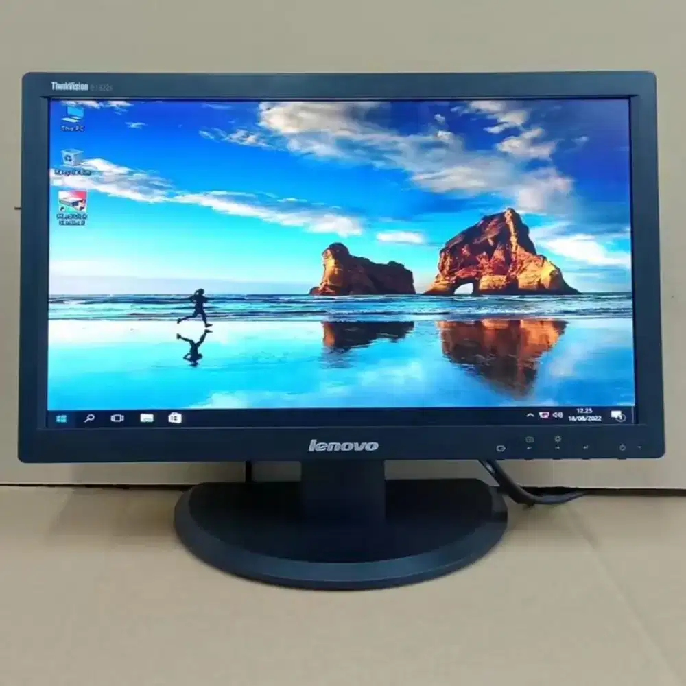Monitor Lenovo 19 Inch Wide – Layar Lebar, Jernih & Nyaman