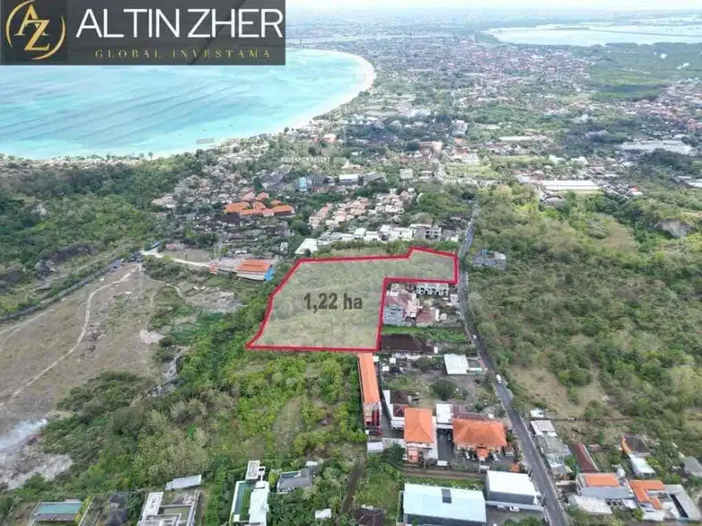 Dijual lahan dekat dengan pantai bagus untuk hotel lokasi di Uluwatu Bali