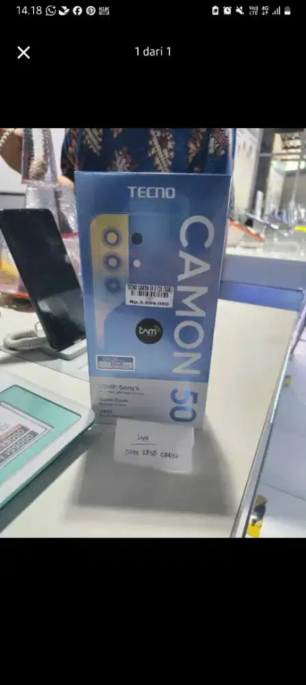 TECNO CAMON 50 8/128 | ATLANTIS DAHSYAT