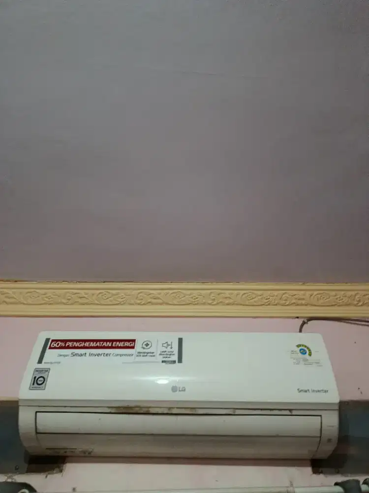 AC LG imverter setengah PK bekas