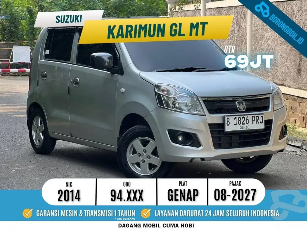 Suzuki Karimun Wagon GL MT 2014 Silver