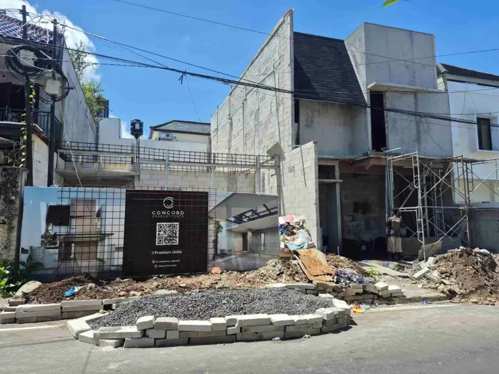 RUMAH BARU 2 UNIT DEKAT HOTEL PLAGO BENOA BADUNG, BALI