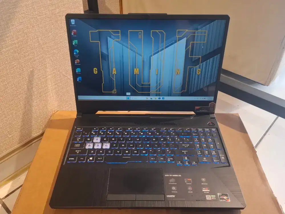 Laptop Asus Tuf Gaming A15,Vga RTX 2060,Ryzen 7 4800H,Ram 16/512 GB