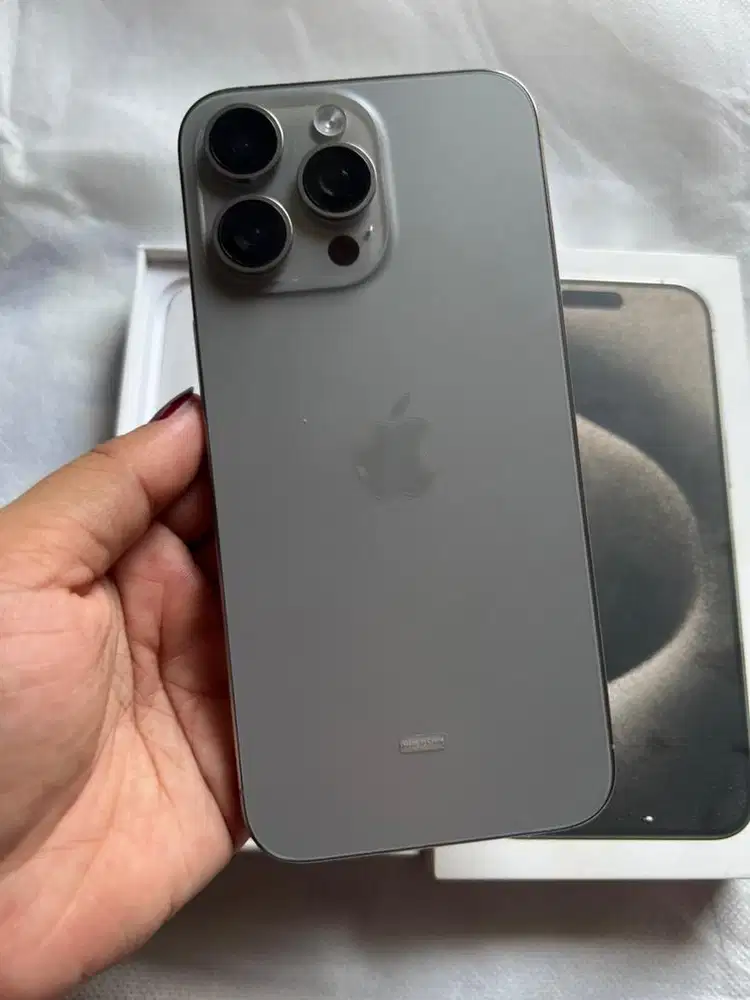 Iphone 15 pro max 256 gb ex resmi