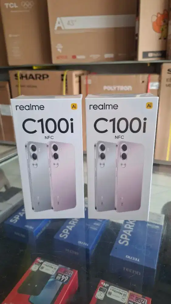REALME C100i 4/256GB RESMI SEGEL
