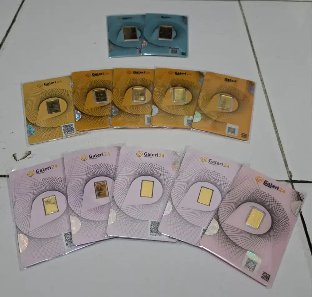 Jual Emas Logam Mulia Galeri 24