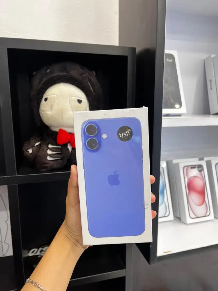 IPHONE 16 PLUS 128GB GARANSI RESMI TAM/IBOX