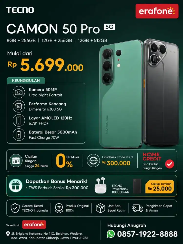 Tecno Camon 50 pro Series