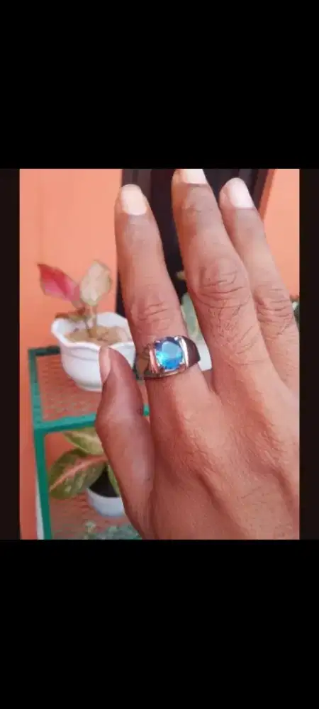 Blue Sapphire Cincin