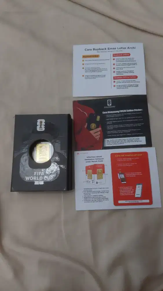 FIFA golden sticker 0,1 gr