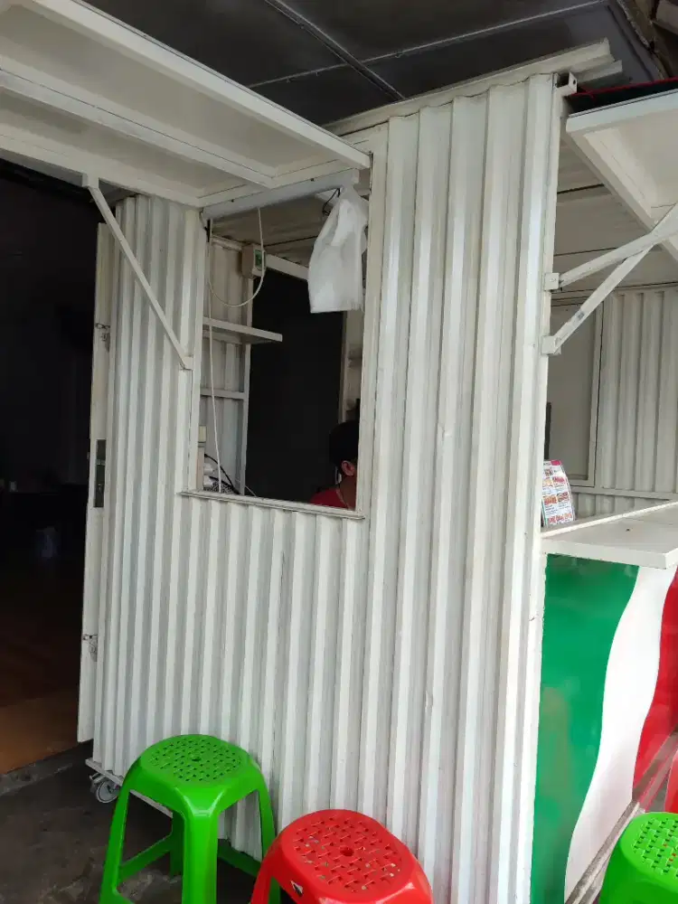 Dijual Kontainer bekas jual Pizza Panjang