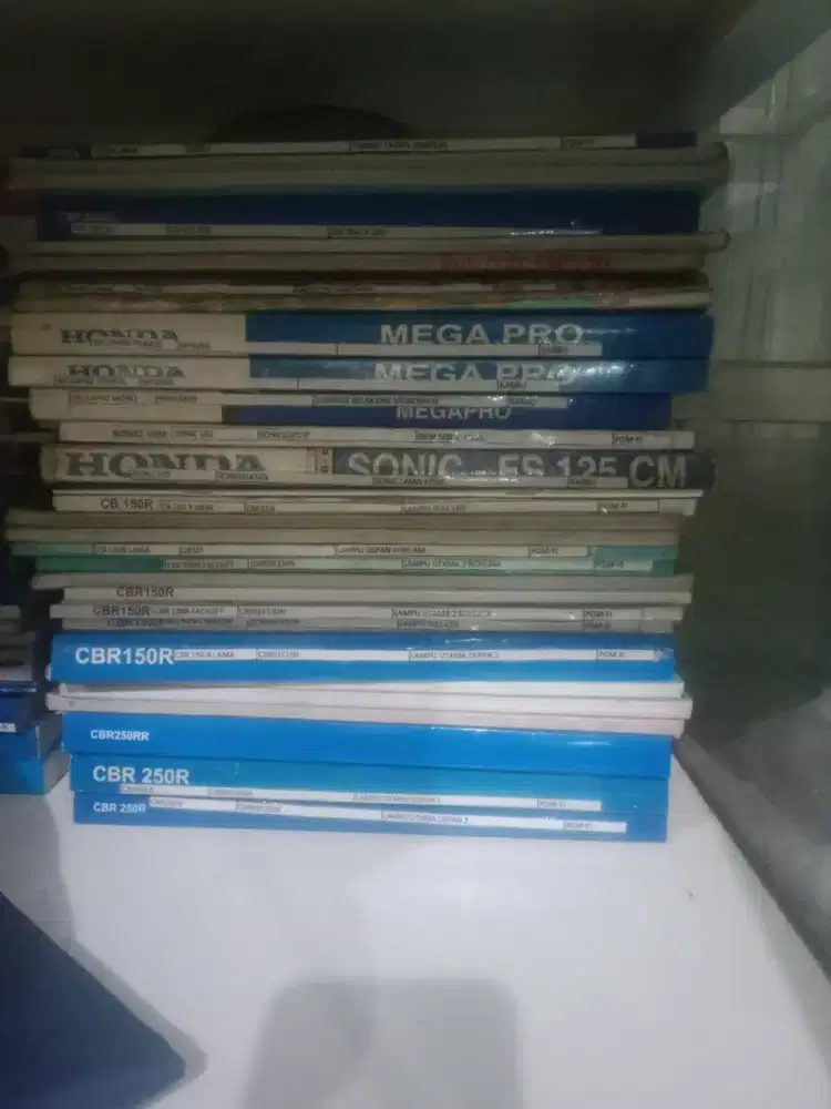 Jual buku panduan servis sepeda. Motor