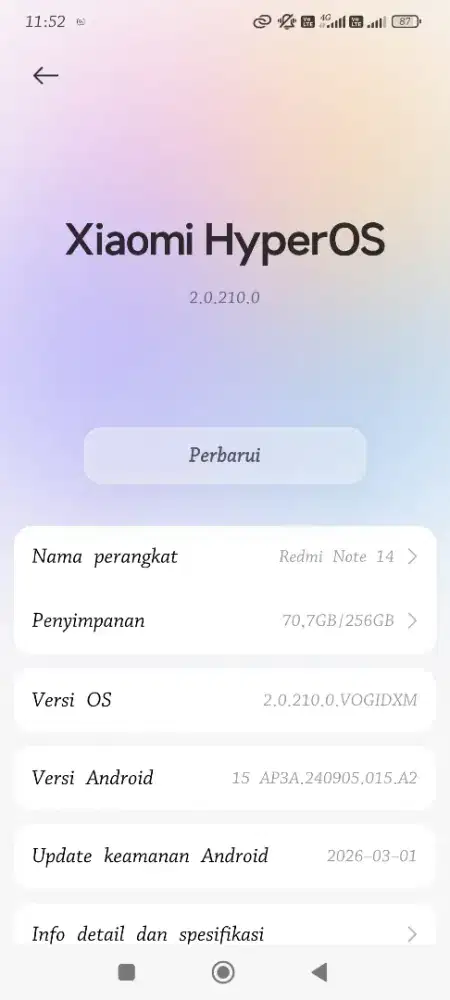 redmi note 14 8/256