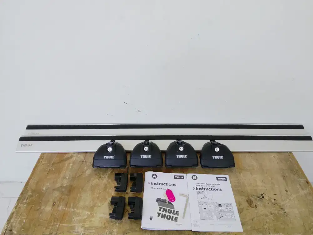 Crossbar Thule all-new Fortuner/Pajero, outlander,Originl Thule Sweden