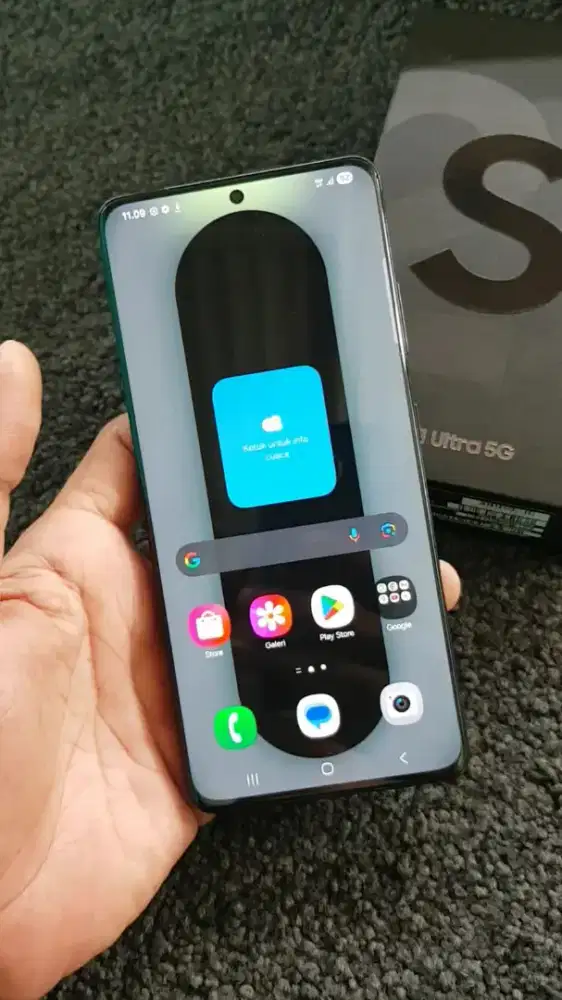 Samsung S21 ultra 5g NFc ram 12/256 mulus fulset