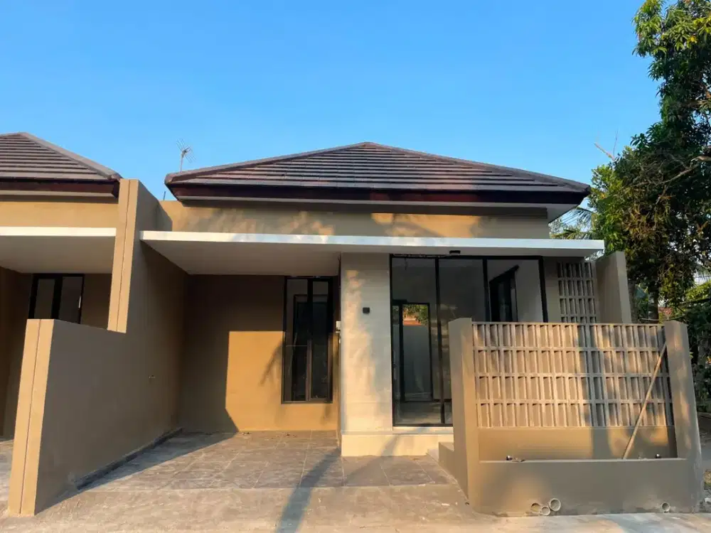 Rumah Baru Eksklusif 6 Menit dari Pasar Godean, Konstruksi Kokoh Berkelas