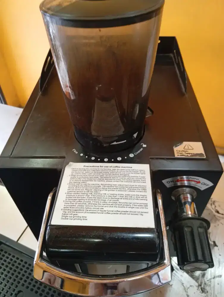 MESIN KOPI IZENSSO & OVEN GETRA