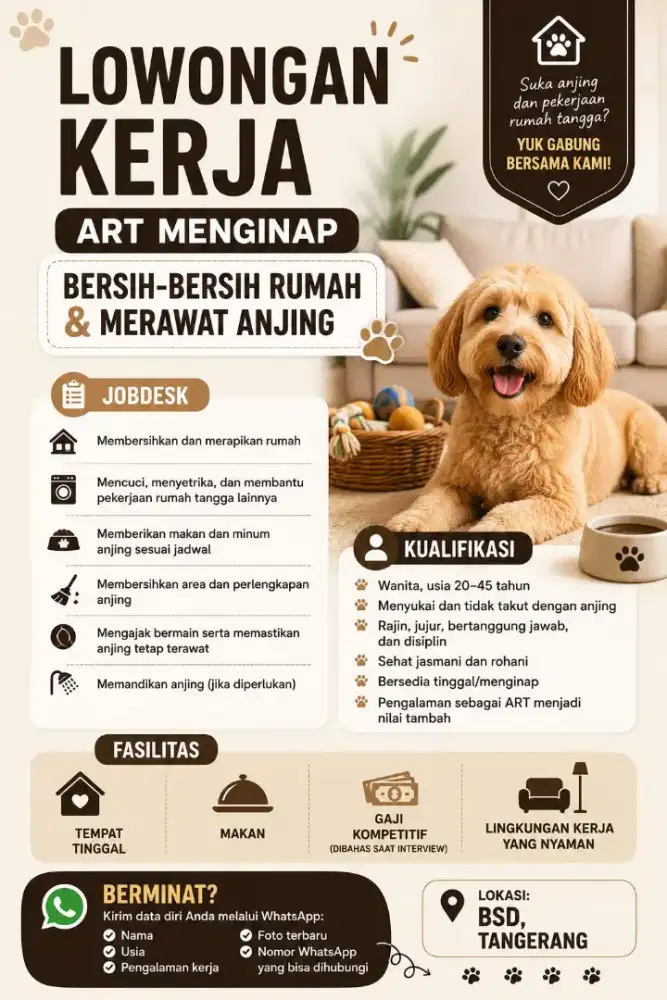 ASISTEN RUMAH TANGGA - PEMBANTU RUMAH TANGGA