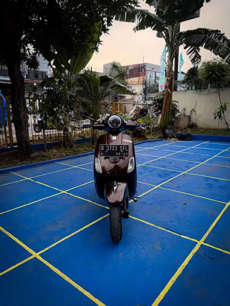 VESPA LX 150 2V 2012 COKELAT - TERMURAH SEINDONESIA