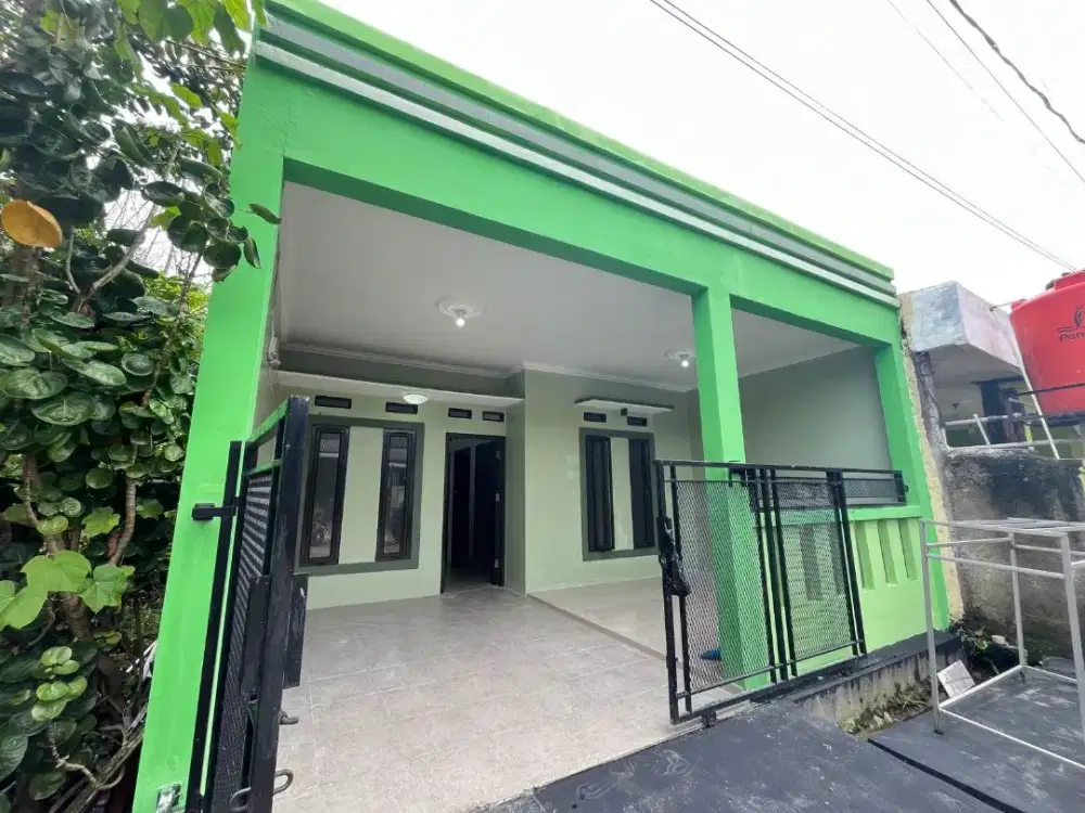 JUAL RUMAH MURAH FULL BANGUNAN BARU DI KOMPLEK KOTA SERANG BARU, CIBARUSAH
