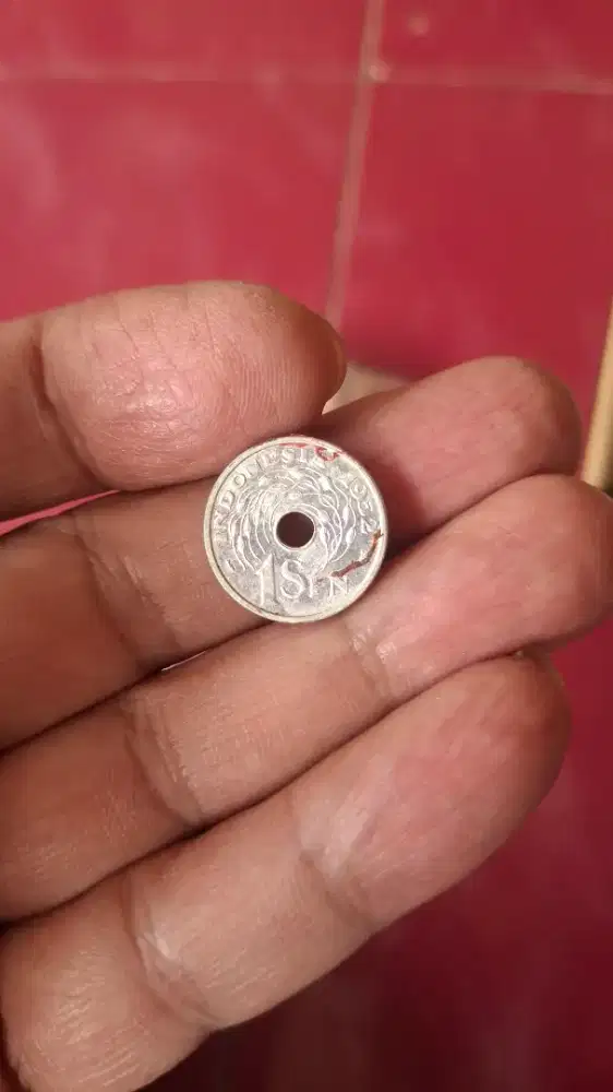 Uang coin 1 sen th 1952
