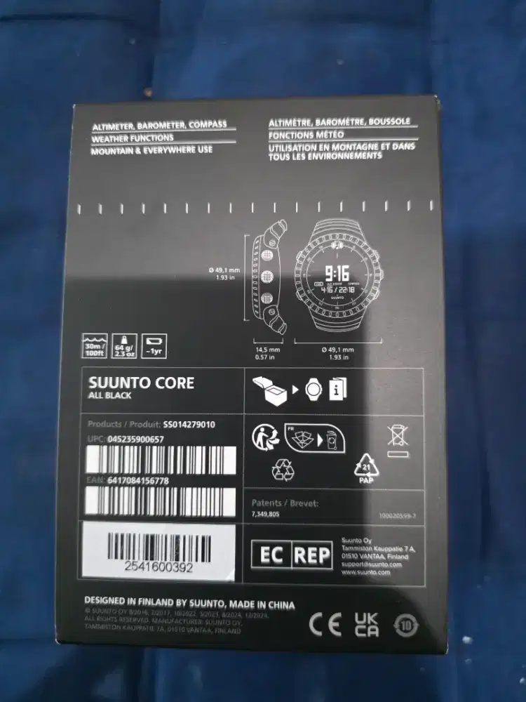 JUAL Jam Tangan Suunto Core All Black