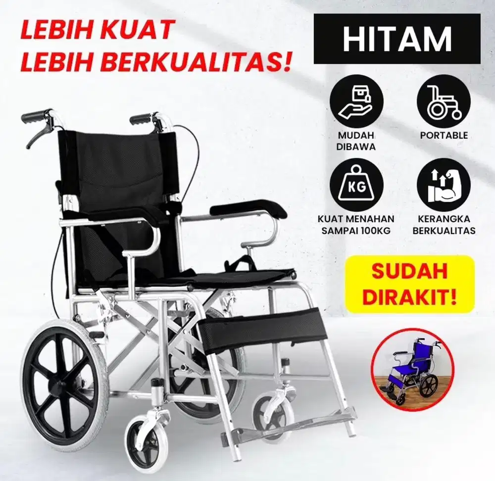 KURSI RODA MUDAH DI SIMPAN