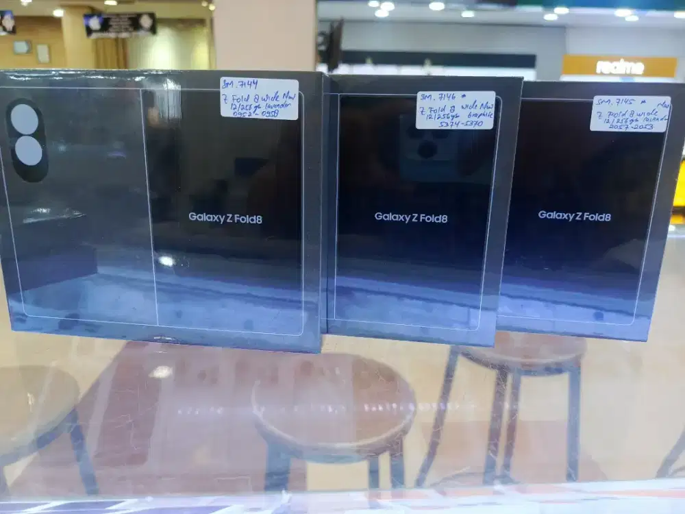 Samsung Galaxy Z Fold 8 Wide 12/256gb resmi