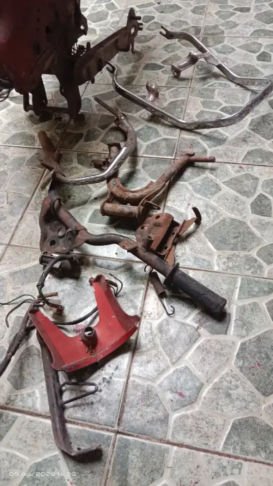Rangka motor honda star