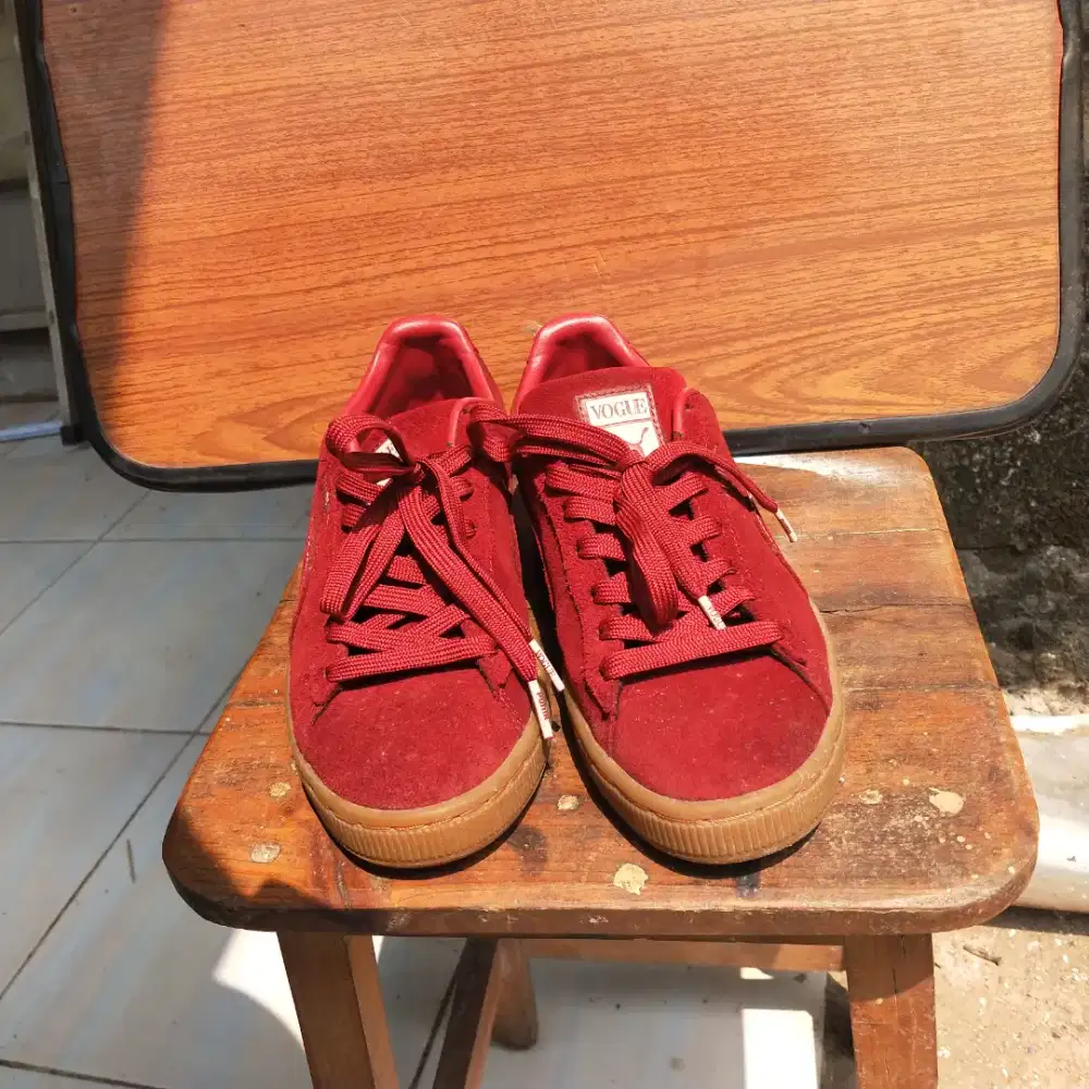 Jual cepat sepatu puma suede x vogue ori