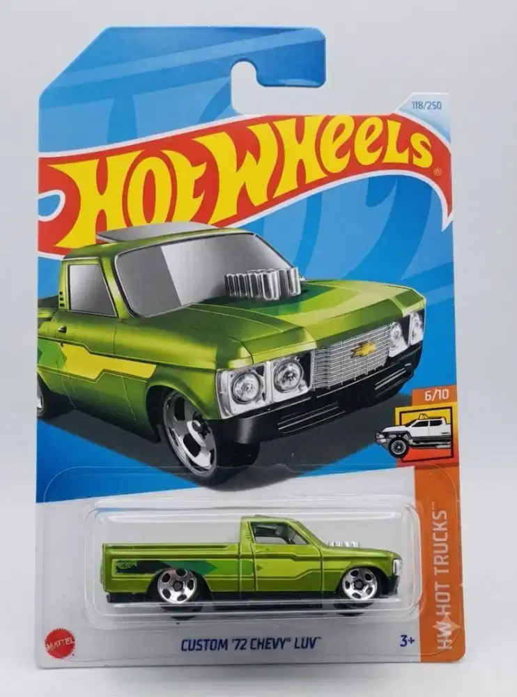Hot Wheels Custom ’72 Chevy LUV, seri Hot Trucks, nomor 118/250