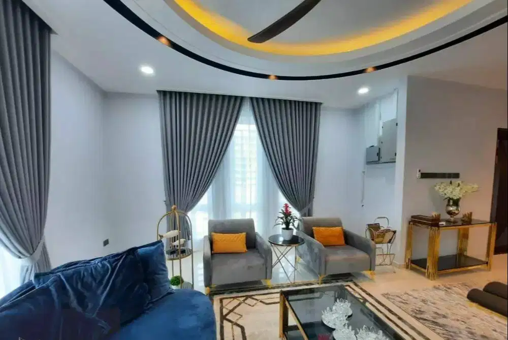 Jual Gorden Jendela & Pintu Gordyn Model Terbaru Wallpaper Dinding 3D