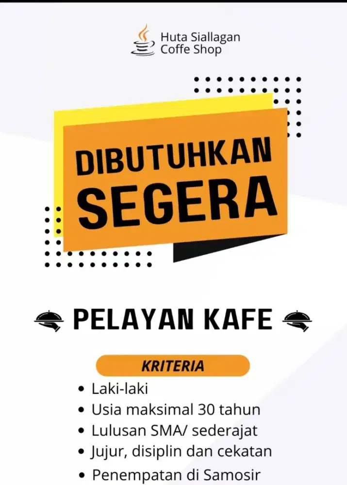 Pelayan Cafetaria