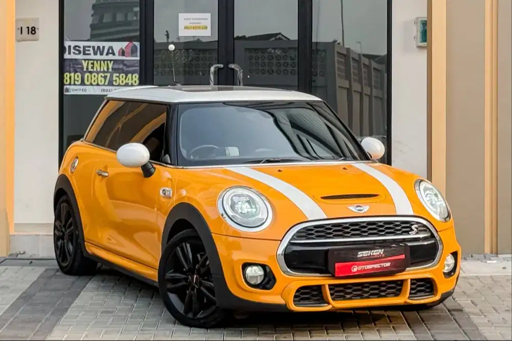 Mini Cooper S 3 Doors 2.0 Sunroof Moonroof AT Matic 2016 Orange