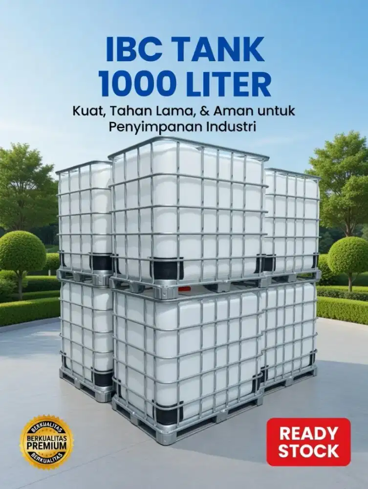 IBC TANK 1000 LITER BEKAS