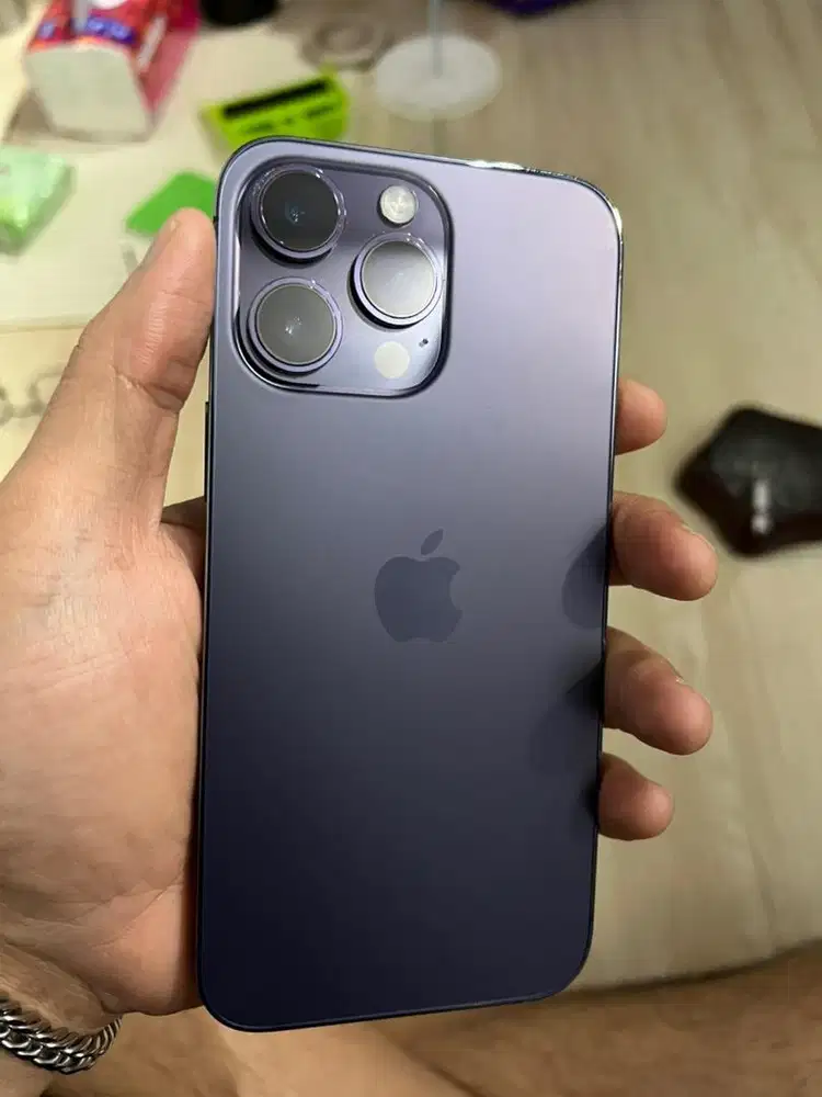 Iphone 14 promax 256 ibox bh 83 mulus no minus