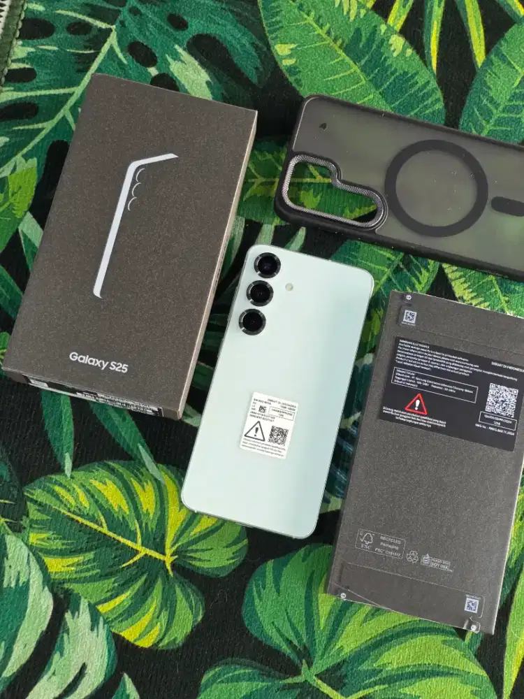 Samsung s25 5g 12/256 second like new garansi resmi Indonesia
