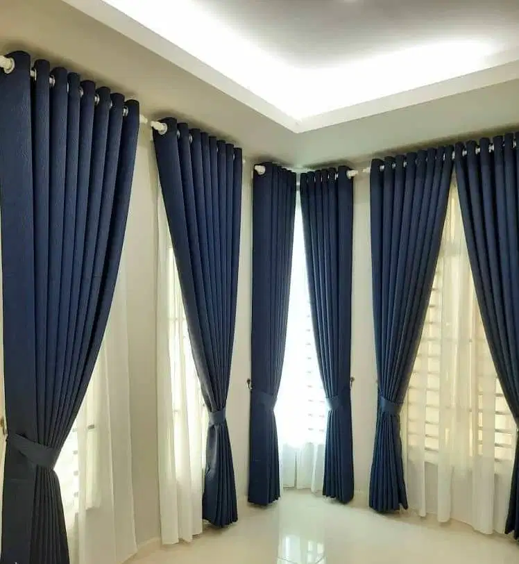 Jual Gorden Jendela & Pintu Gordyn Model Terbaru Wallpaper Dinding 3D