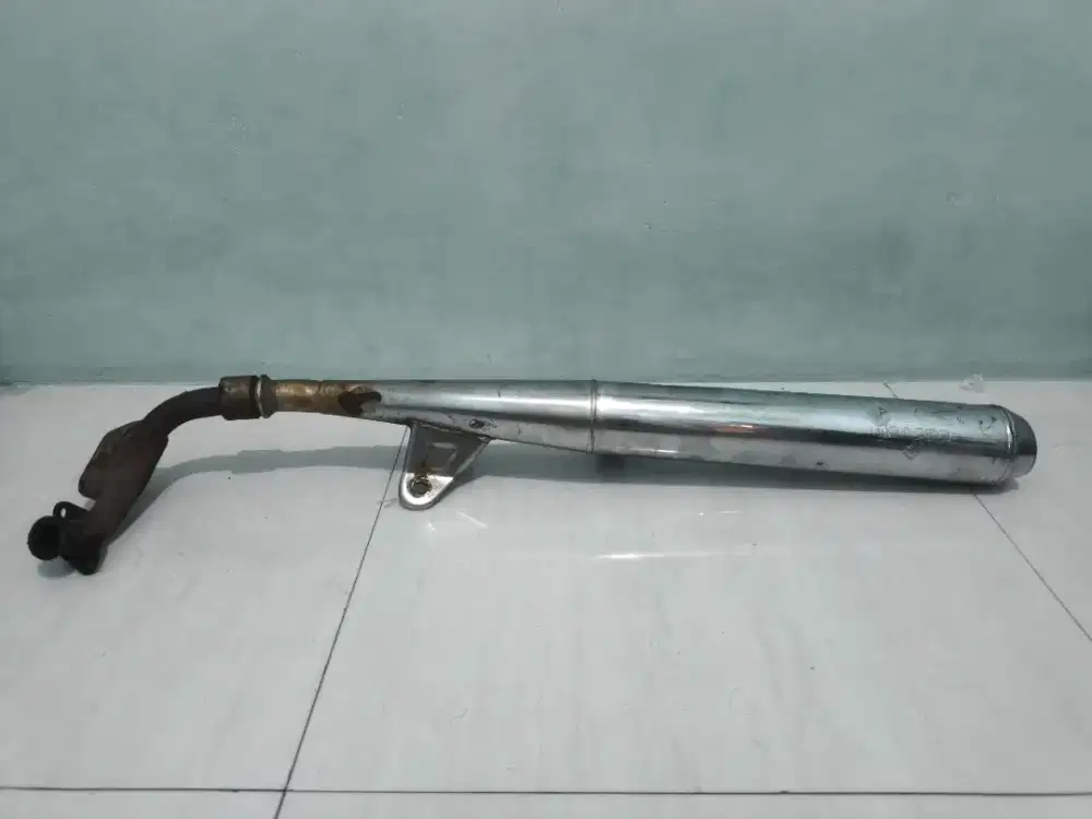 knalpot original rc 100 bravo