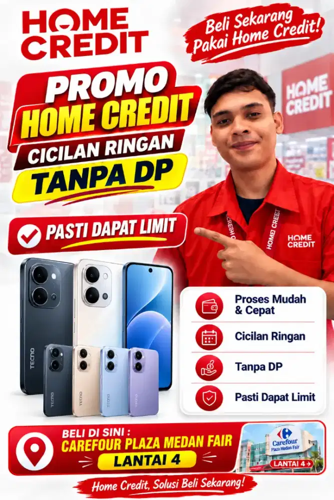 KREDIT HP TECNO TANPA DP