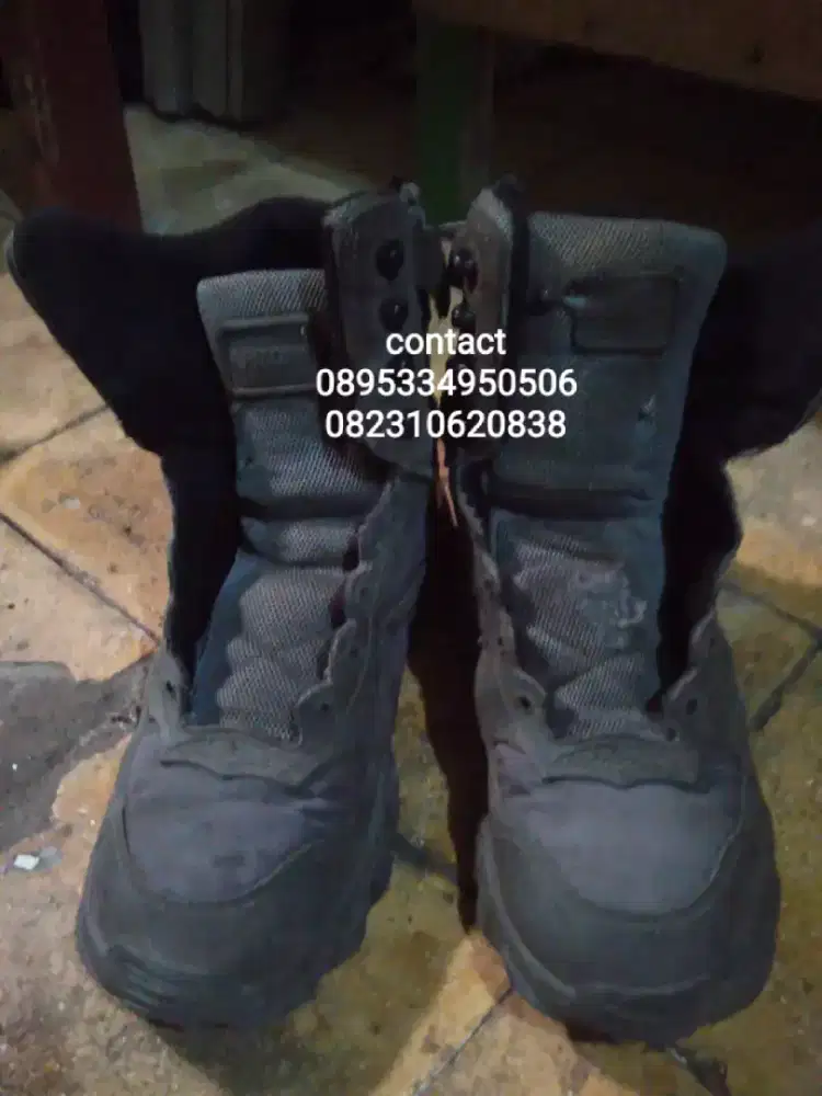 Dijual sepatu tactical abu