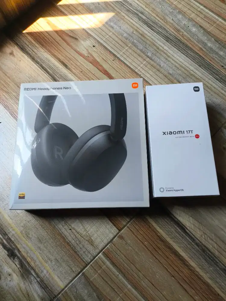 Xiaomi 17T 512gb baru bonus headphones redmi neo