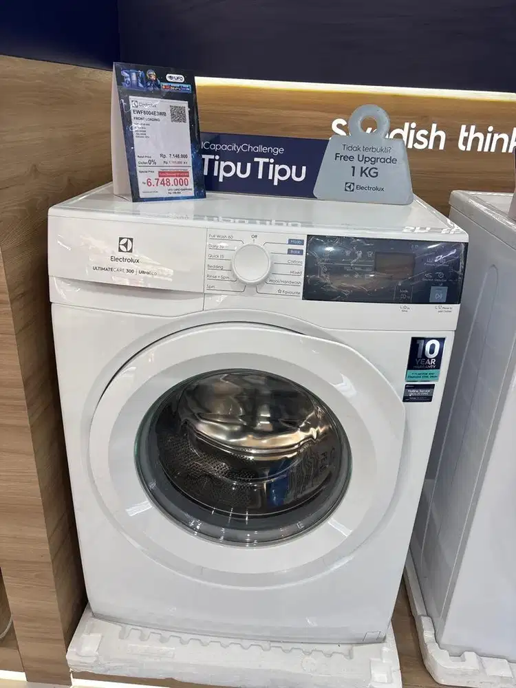Mesin Cuci front load Electrolux 8kg