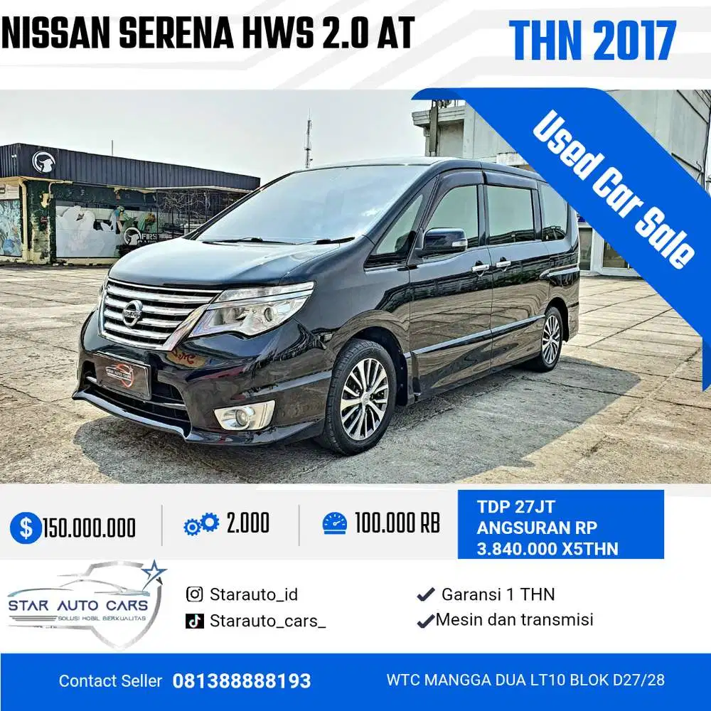 NISSAN SERENA HWS 2.0 AT