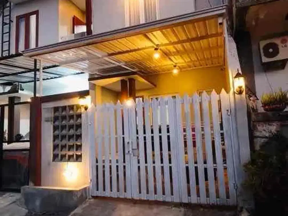 Dijual rumah minimalis 2lantai furnished siap huni lokasi panjer Denpasar