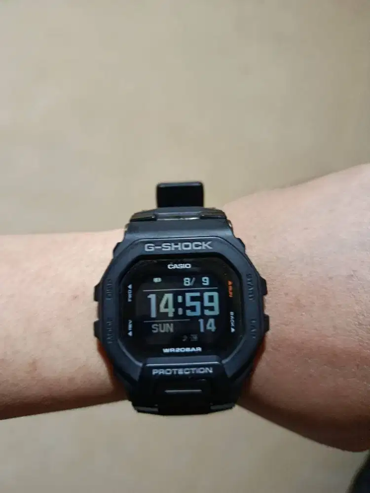GBD-200-1DR Digital Black Gshock
