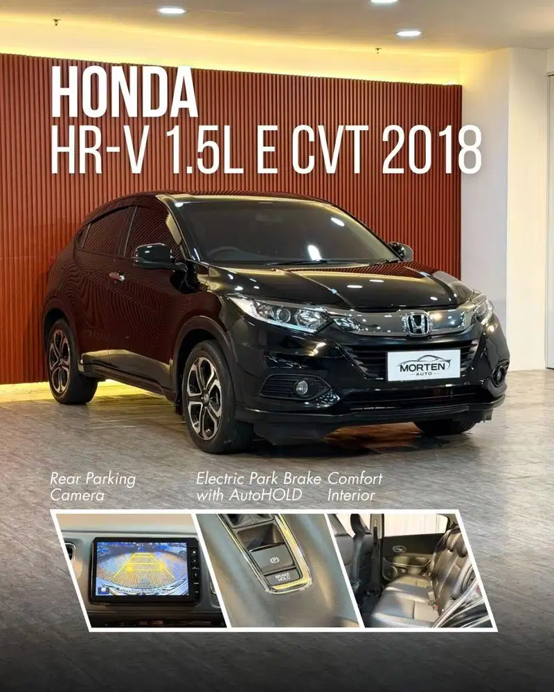 [ KM 74rb ] Honda HR-V 1.5L E Facelift 2018