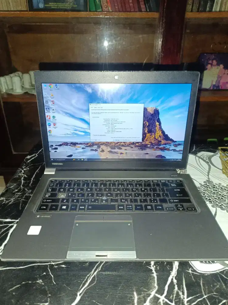 Laptop murmer toshiba dynabook R64 murah spek ok jual butuh