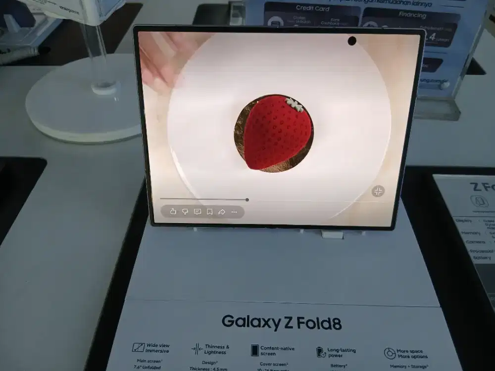 Jual Rugi Samsung Fold 8 potongan 500rb